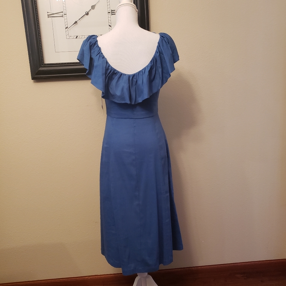 ANTONIO MELANI EMBER BUTTON DOWN DRESS - Picture 5 of 5